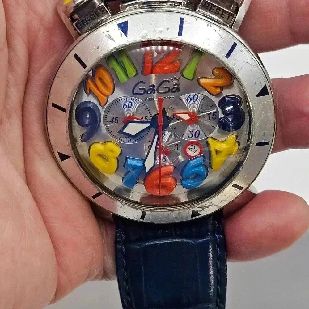 GAGA MILANO Quartz Chronograph Watch โ๏ธ - Picture 6 of 9